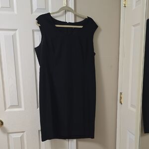 Ann Taylor Elegant Black Mini Dress